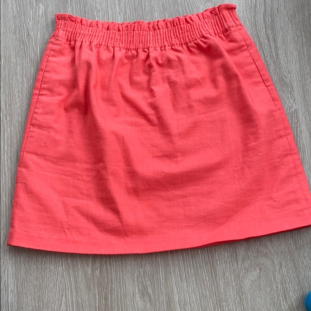 JCrew Coral Skirt